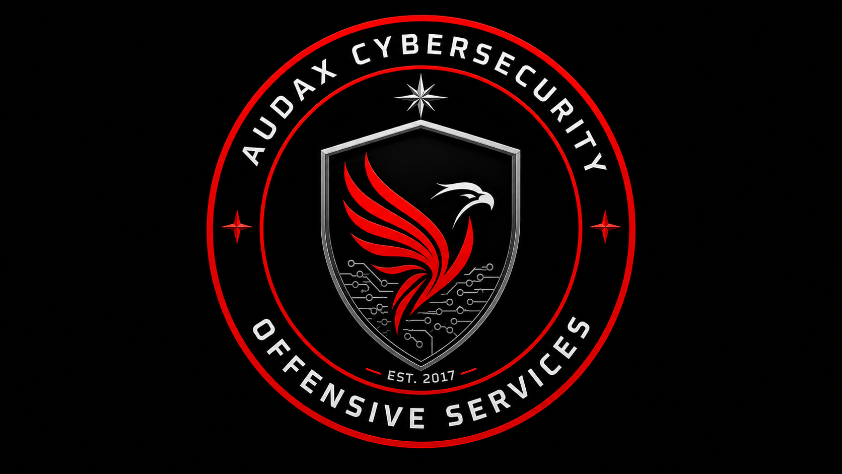 Νέο λογότυπο Audax Cybersecurity — νέα εποχή στο offensive security