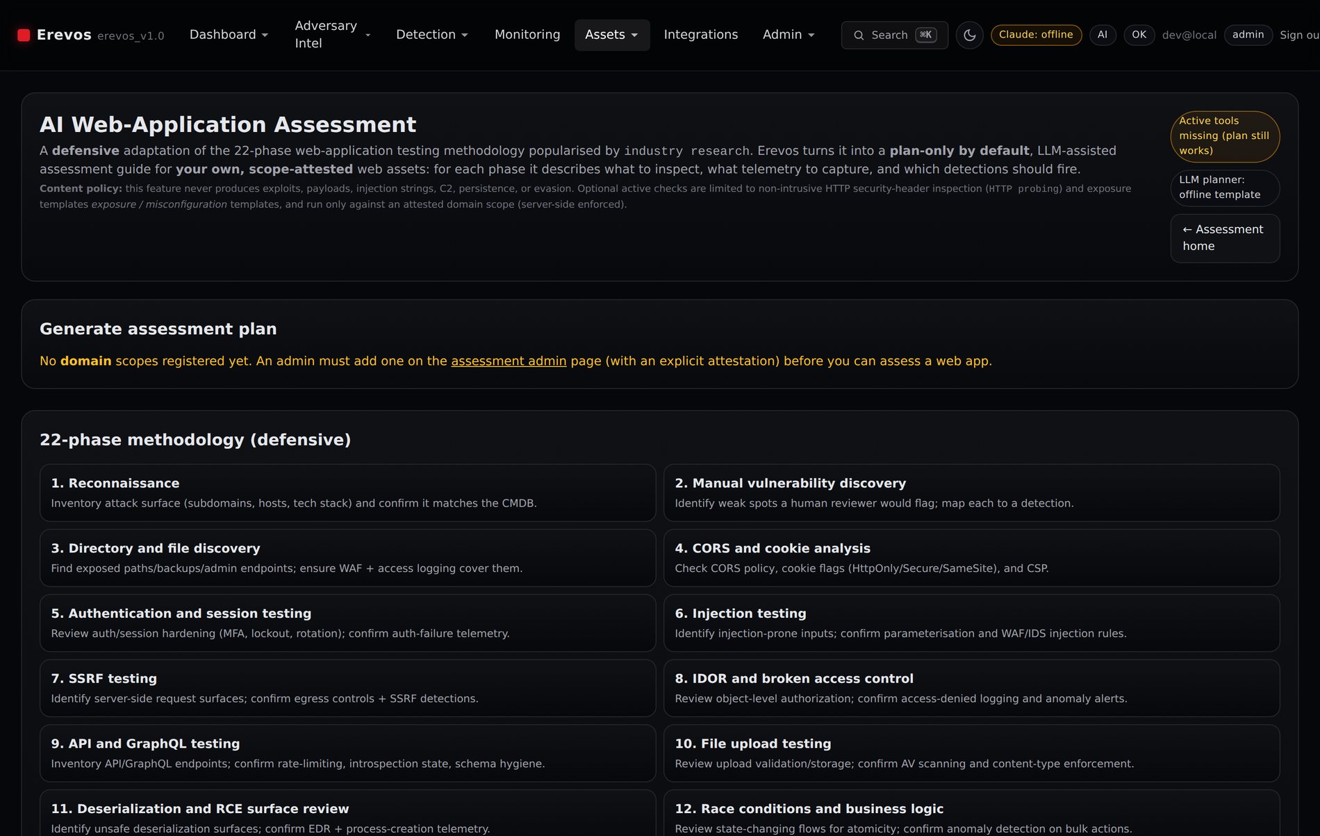 Offensive Security — 22-phase web-app assessment